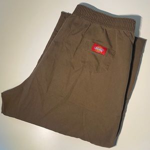 Brown DICKIES scrub-style pants